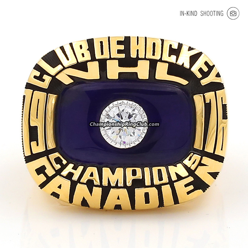 1976 Montreal Canadiens Stanley Cup Ring/Pendant(Premium)